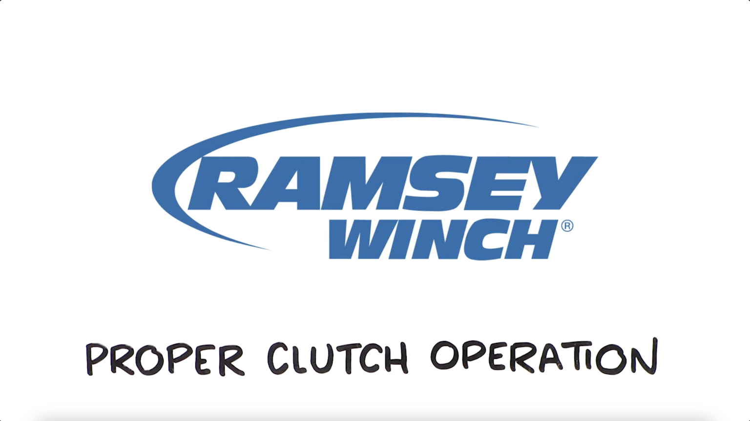 Videos Ramsey Winch